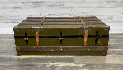 Vintage Travel Steamer Trunk