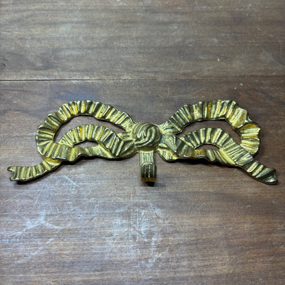 Vintage Andrea By Sadek Brass Bow Hook