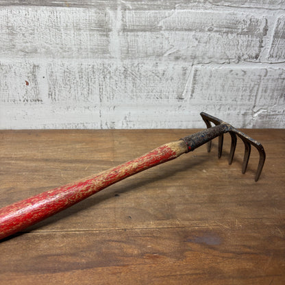 Vintage Hand Rake/ Garden Tool