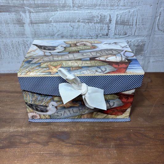 Coastal Theme Keepsake Box