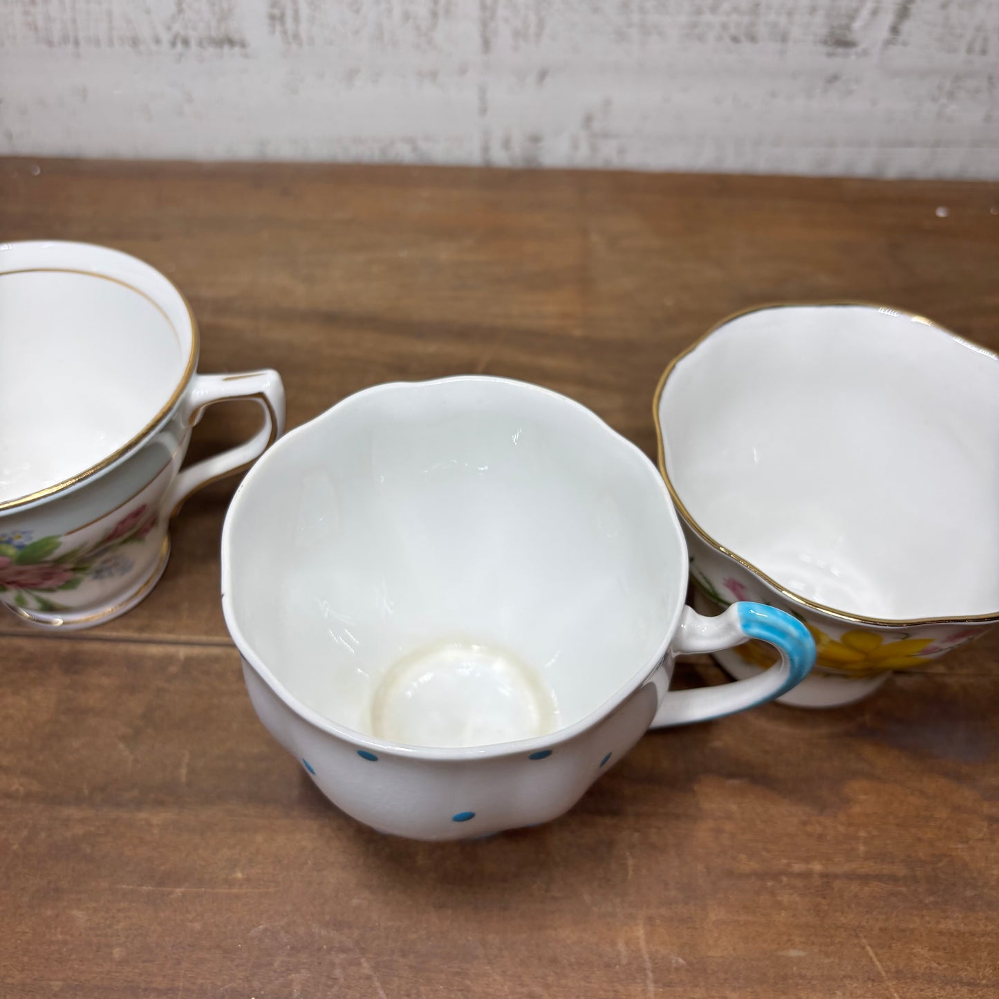 Vintage Teacup Set Of 4 #4