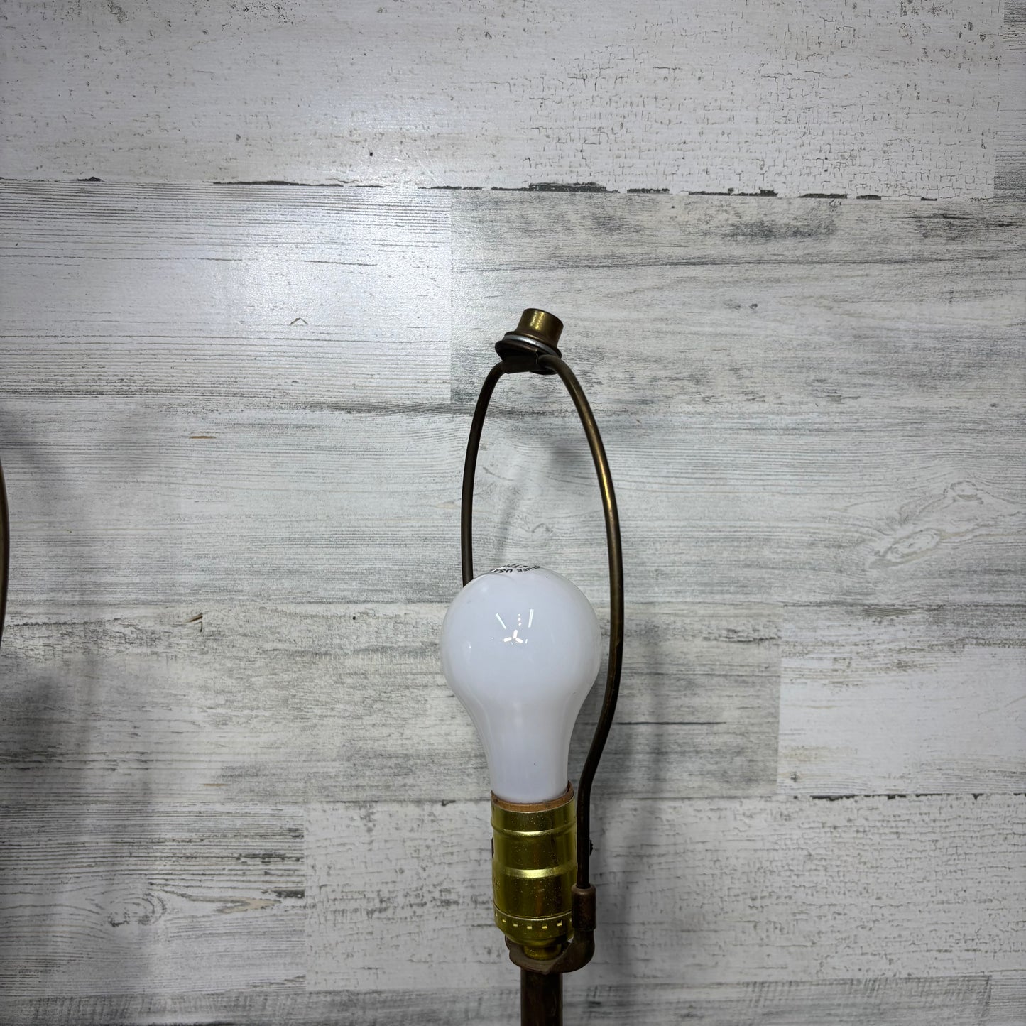Vintage Design Technics Influenced Bottle Style Textured Lamp Set
