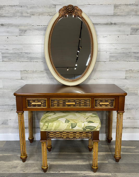 Bamboo Style Bombay Vanity Set