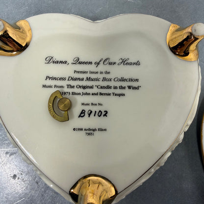 Princess Diana Music Trinket Jewelry Box