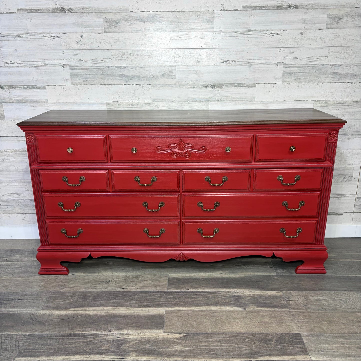 Barn Red Dresser Buffet