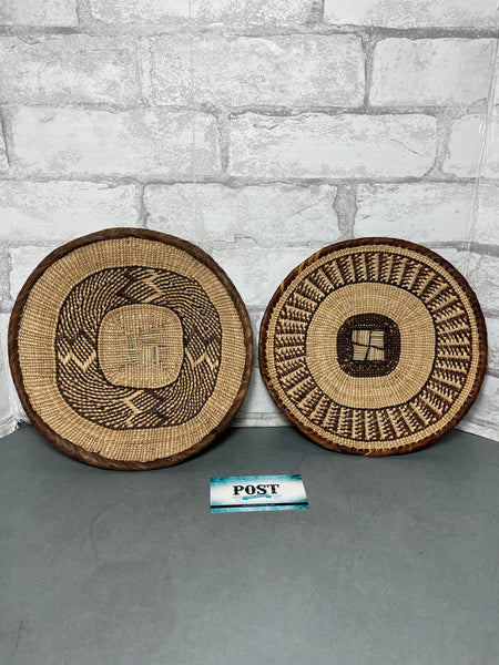 Woven Tonga Grass Basket Set Of 2