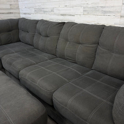 Gray 3pc Ashley Sectional Couch