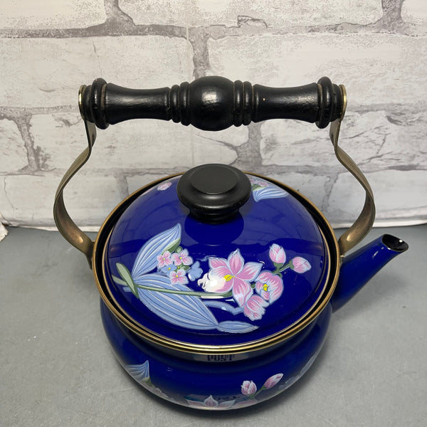 Vintage Porcelain Tea Kettle GAILSTYN-SUTTON Jardine Collection