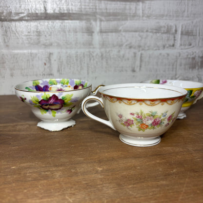 Vintage Tea Cups Set Of 4 #1