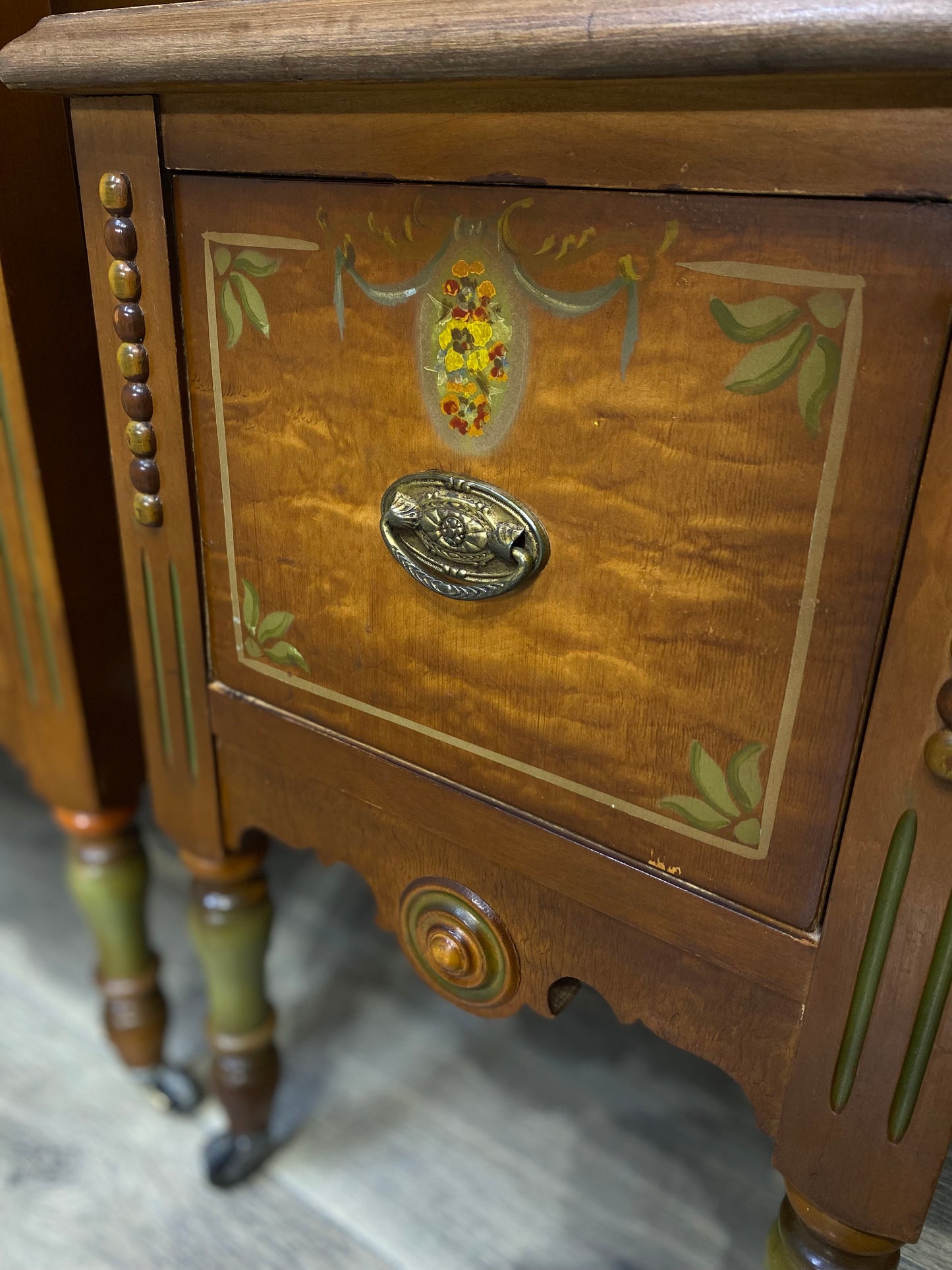 Antique Dresser & Vanity Desk Set