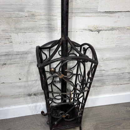 Cast Iron Metal Coat And Umbrella Rack