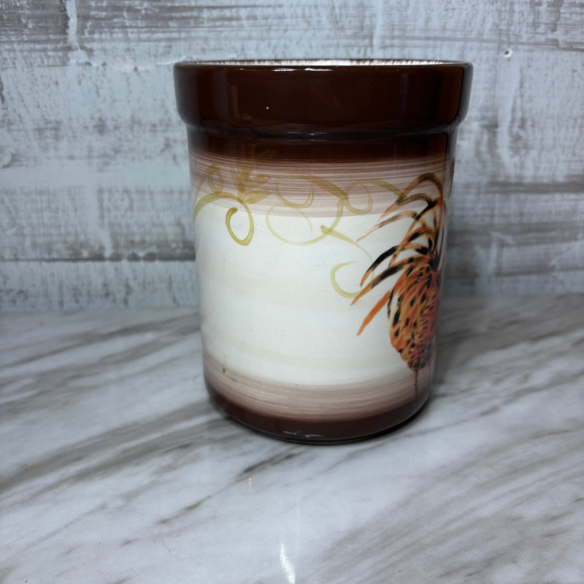 San Padre HD Designs Rooster Utensil Holder