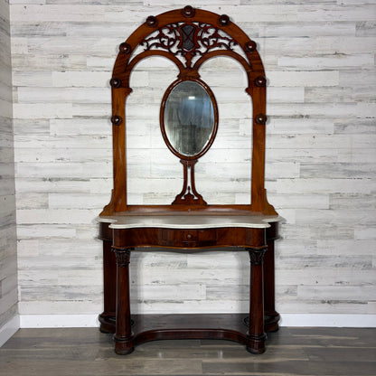 Antique Victorian Hall Tree