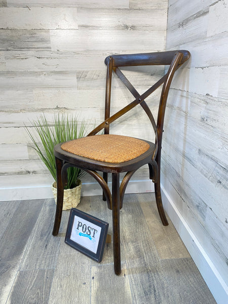 Rustic Cross Back Chair