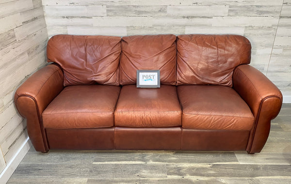 Leather Couch & Loveseat Set