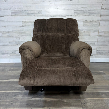 Brown Rocking Recliner Chair