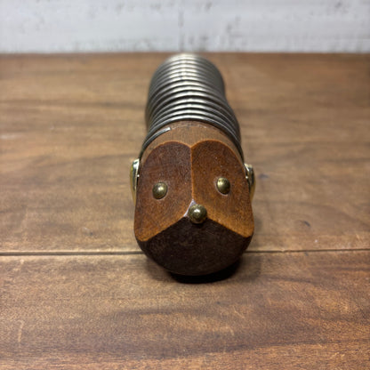 Vintage Puppy Dog Coil Letter Holder