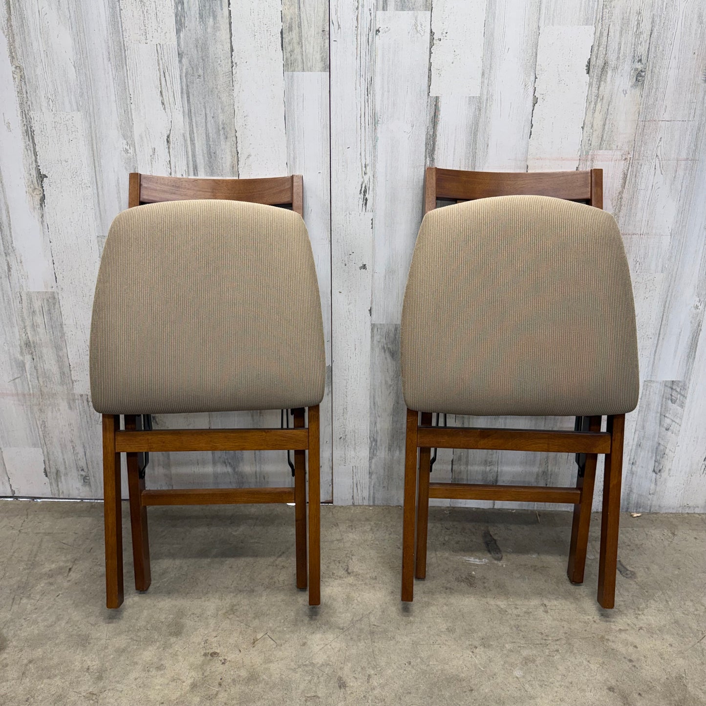 Set of 2 Stakemore Co Folding Dining Chairs