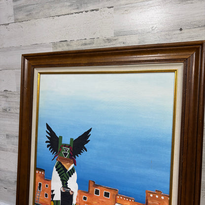 Original Artist South West Desert Framed Painting Set