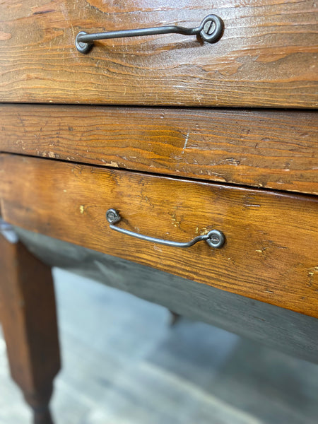 Antique Possum Belly Dough Bakers Table