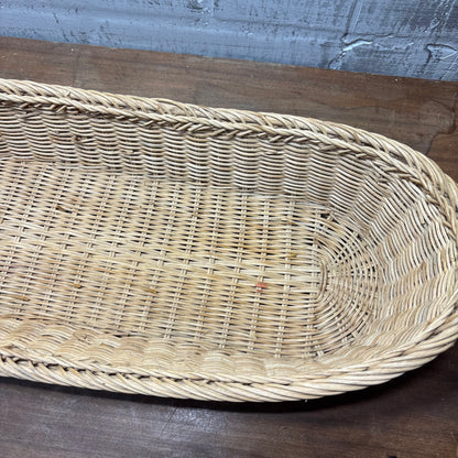 Oval Wicker Basket