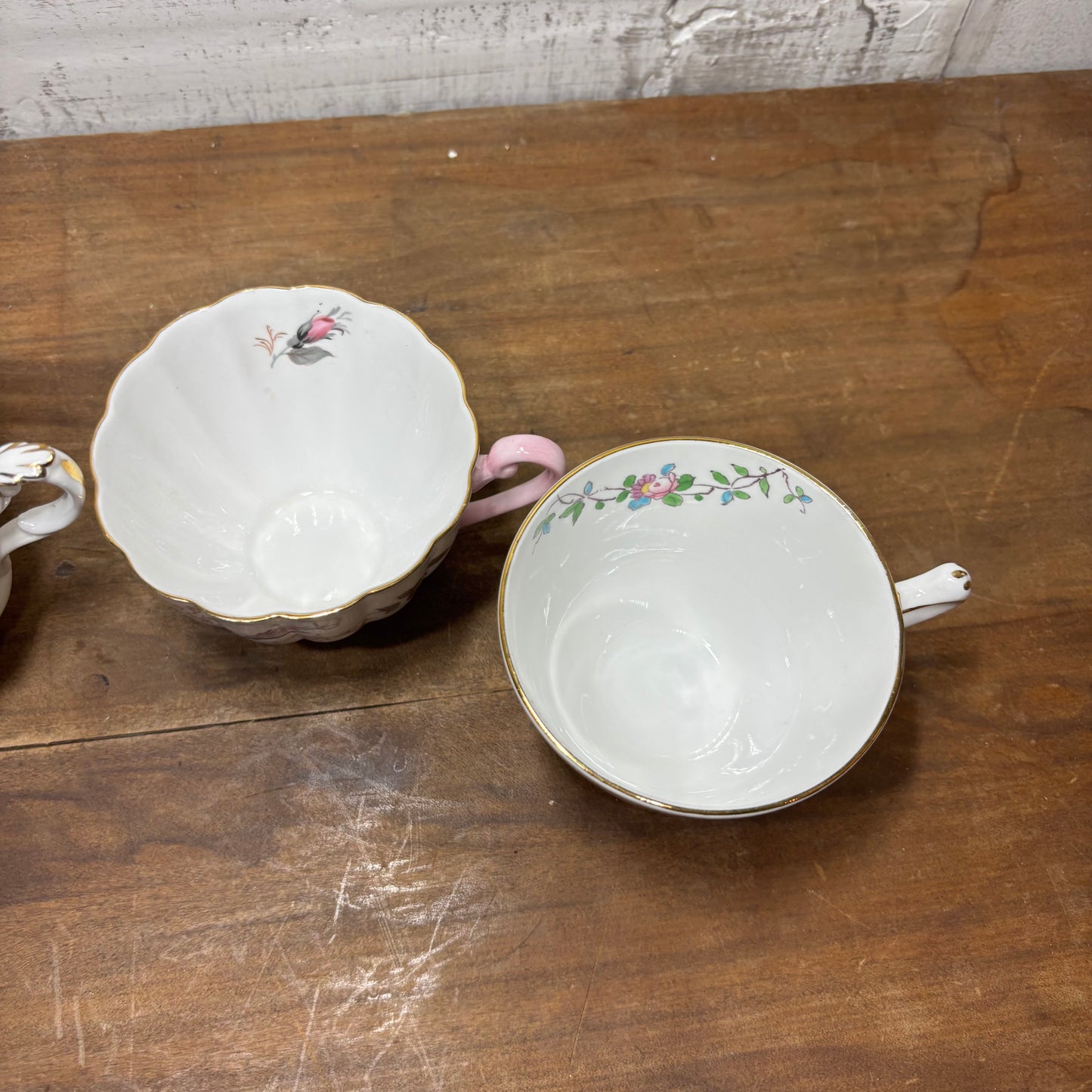 Floral Vintage Teacup Set Of 4 #3