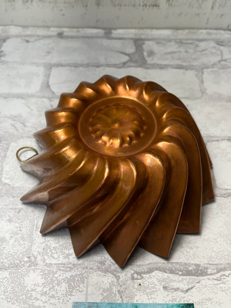 Copper Pinwheel Jello/ Cake Mold