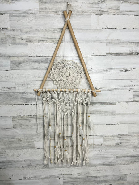 Boho Macrame Dreamcatcher