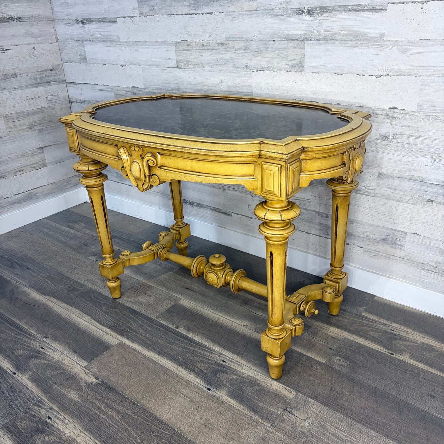 Antique French Entryway Console Table
