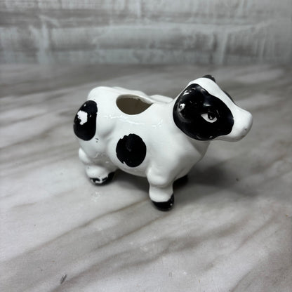 Vintage Cow Toothpick Reno Souvenir Holder