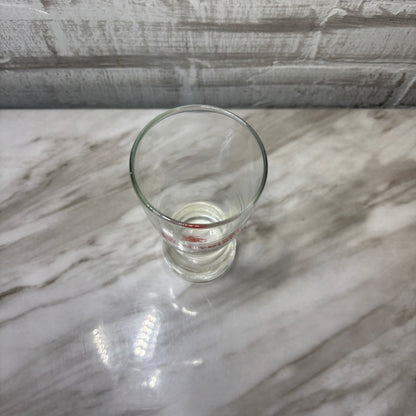 Vintage Budweiser Heavy Bottom Drinking Glass