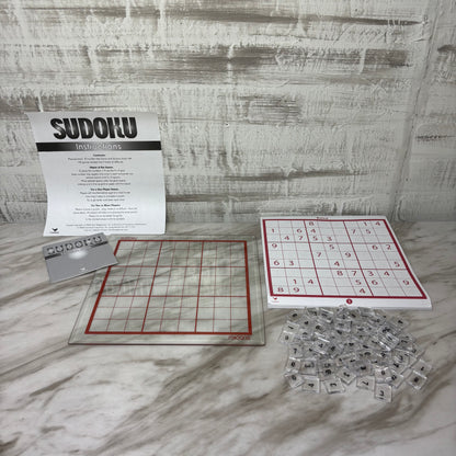 Sudoku Game W/ Glass Board