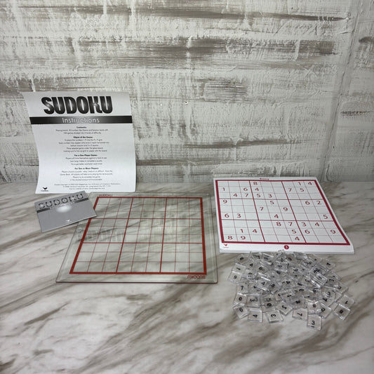 Sudoku Game W/ Glass Board