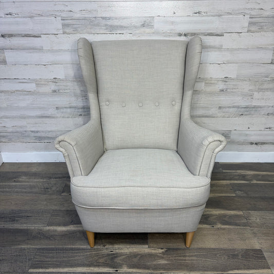 IKEA Strandmon Wingback Chair Gray