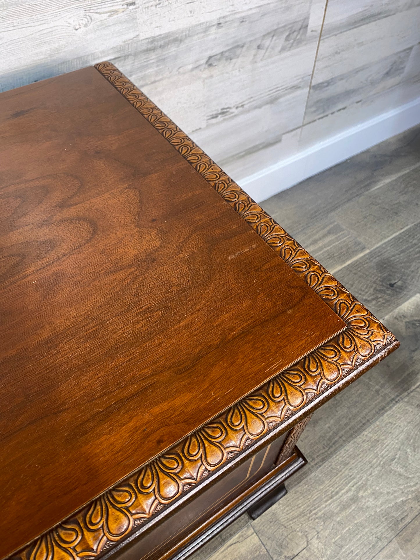 Antique Cavalier Cedar Chest