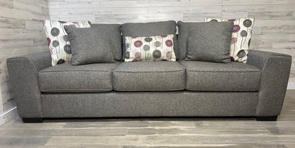 Michael Nicholas Large Gray Sofa Couch