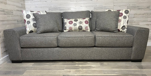 Michael Nicholas Large Gray Sofa Couch