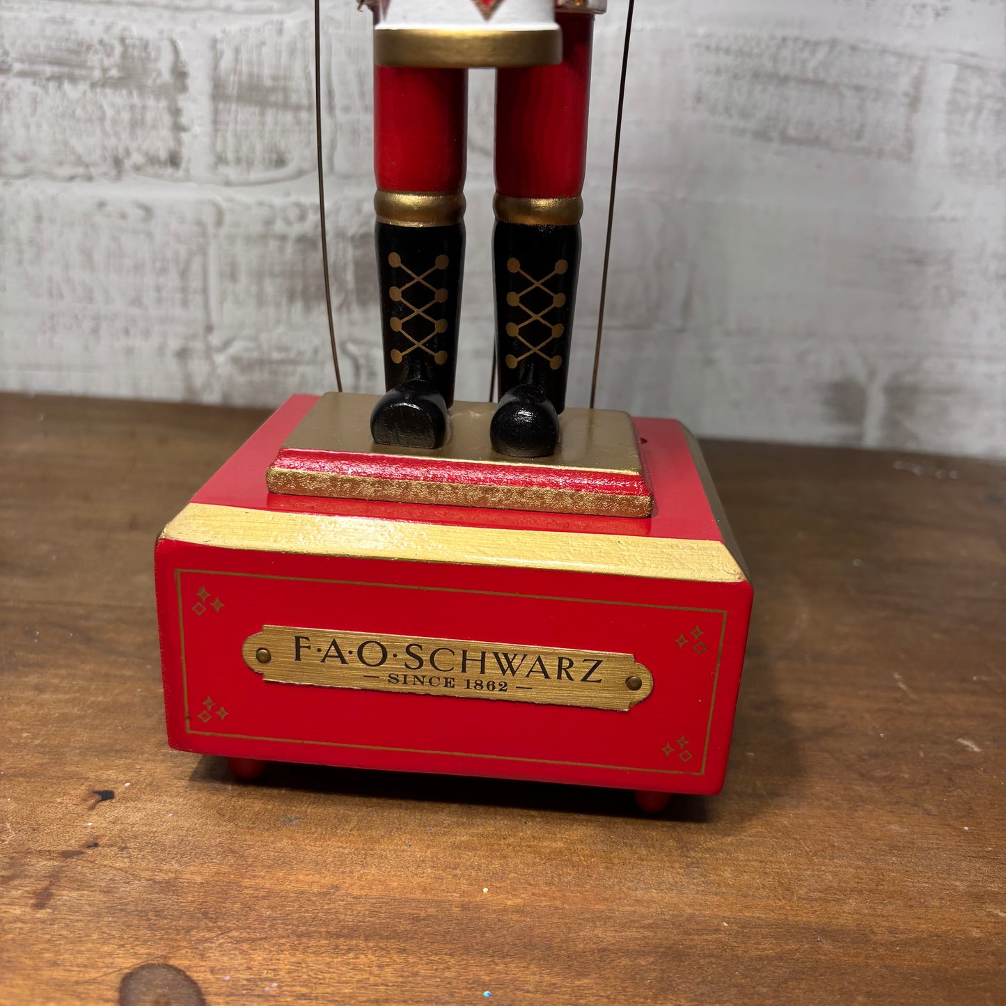 FOA Schwarz 12 Inch Wooden Musical Prince Nutcracker