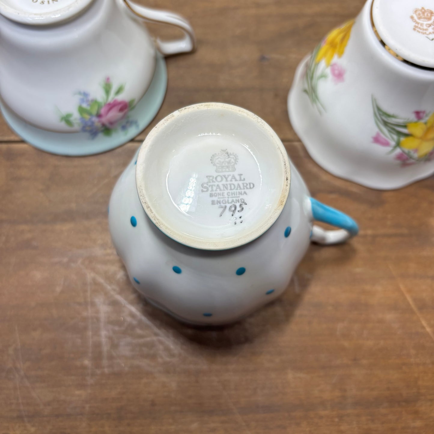 Vintage Teacup Set Of 4 #4