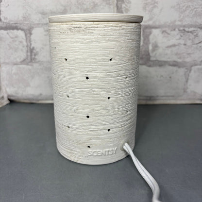 Scentsy Etched Core White Wax Warmer