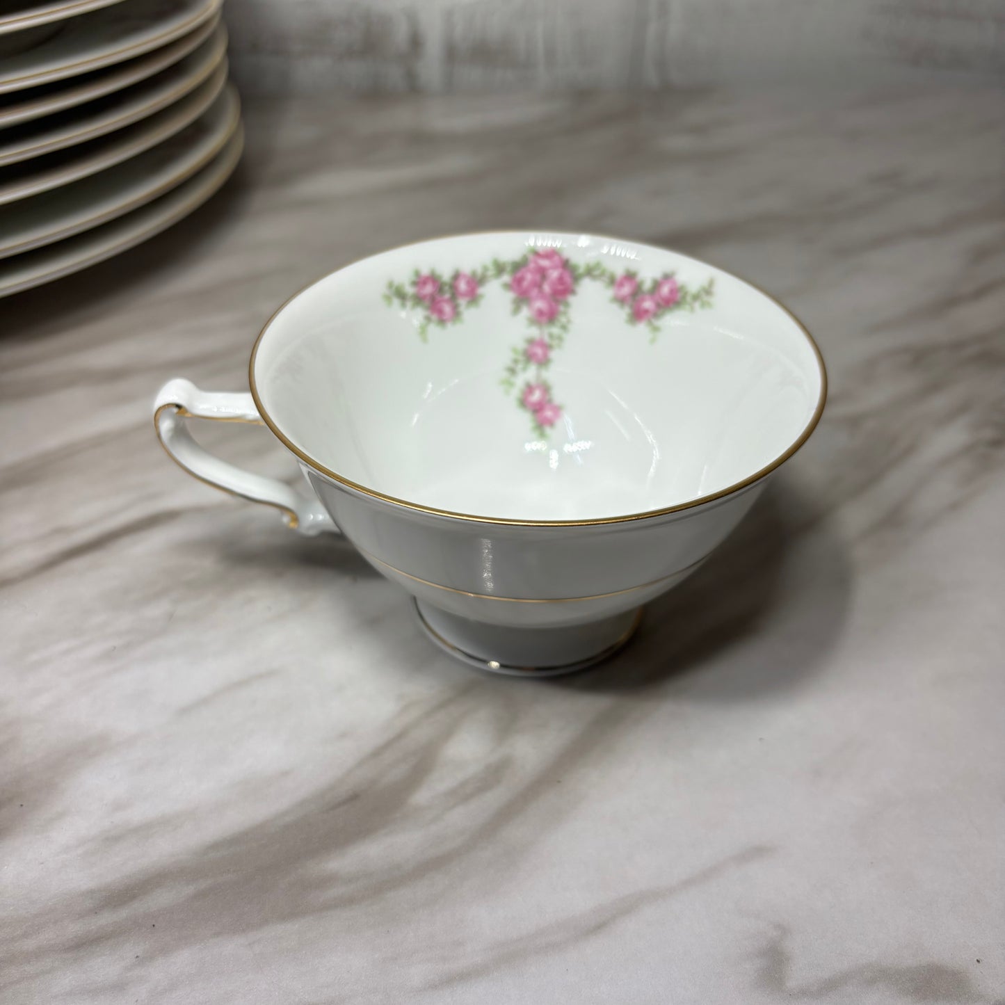 Vintage Rosalinda Heinrich (H&Co) Selb Bavaria Porcelain Dinnerware China Set