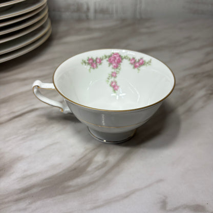 Vintage Rosalinda Heinrich (H&Co) Selb Bavaria Porcelain Dinnerware China Set