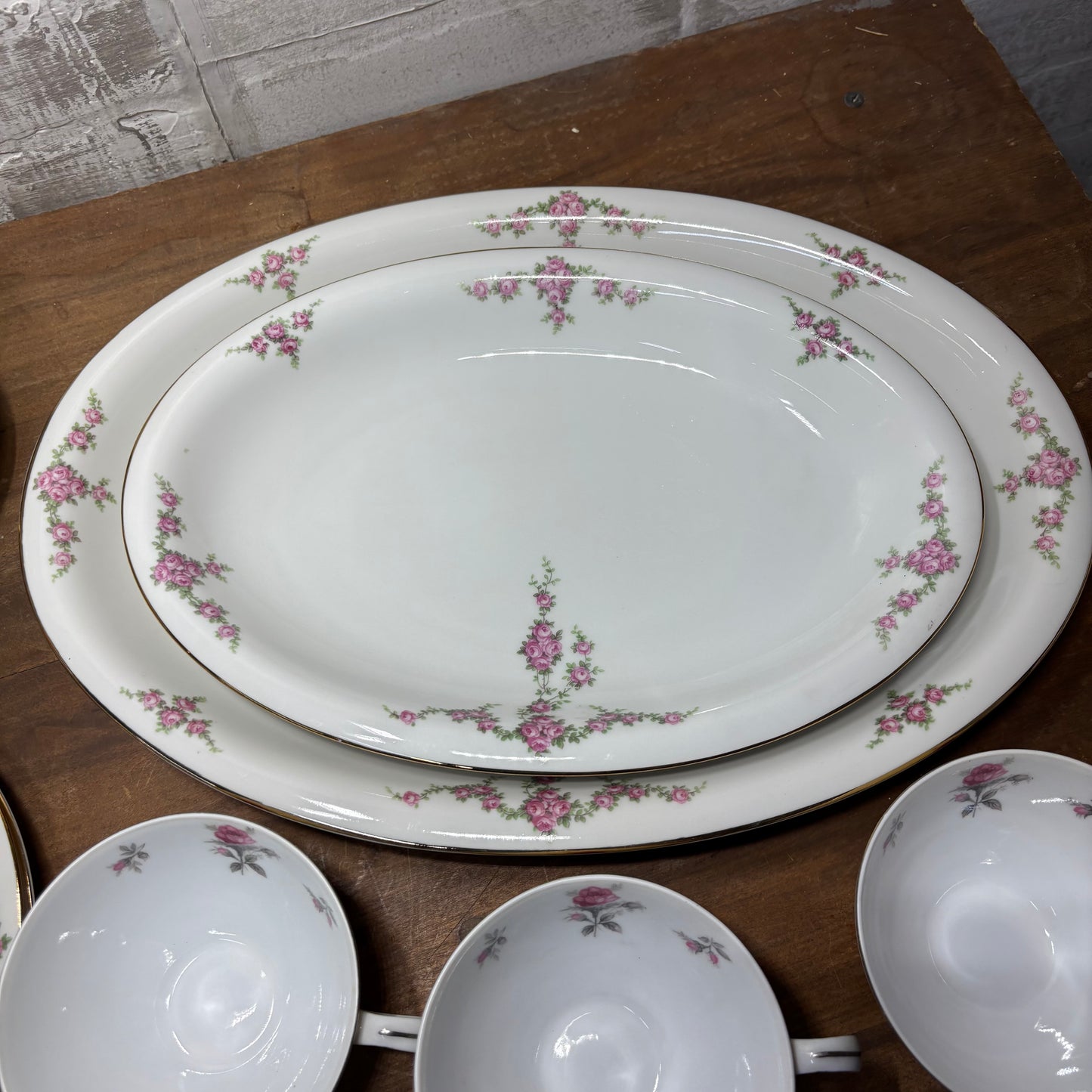 Vintage Heinrich & Co H&Co ROSALINDA Selb Bavaria Germany Fine China Set