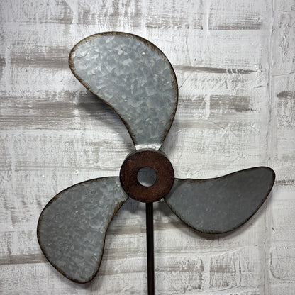 Metal Nautical Ship Propellor Sculpture
