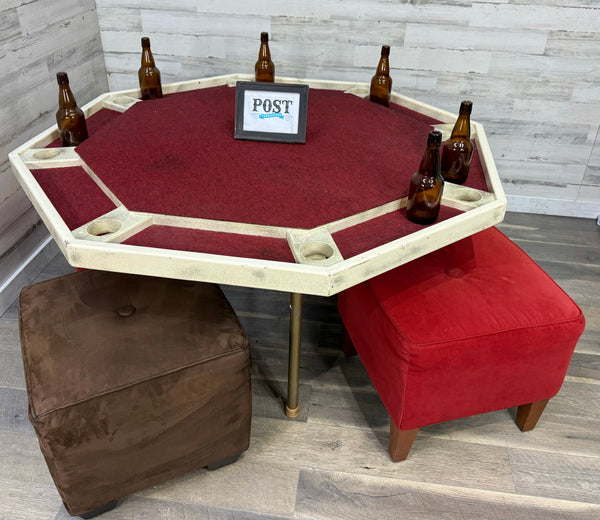 Poker Card Game Table Set