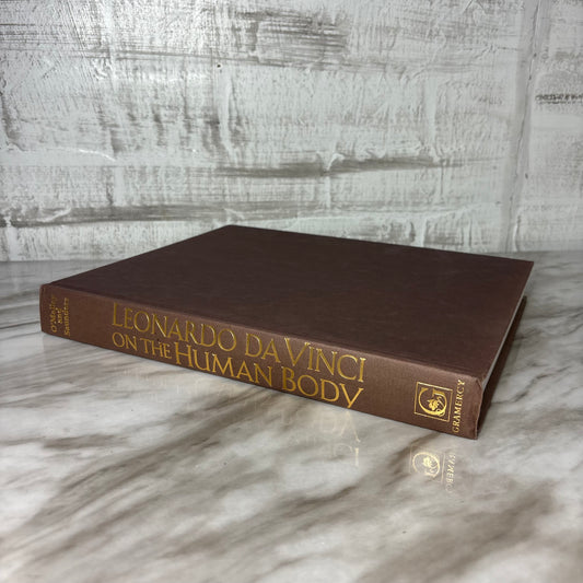 Hardcover Book Leonardo da Vinci On The Human Body