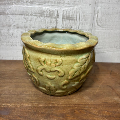 Sage Green Glazed Ceramic Pot