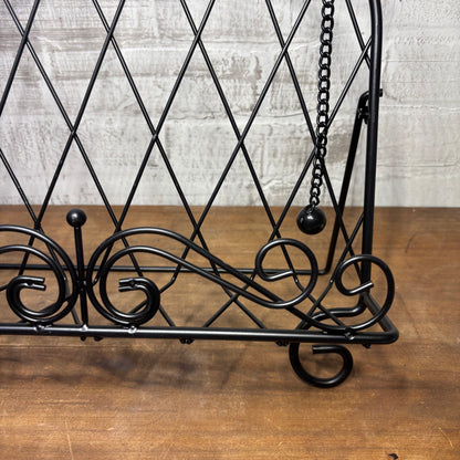 Wrought Iron Cookbook Holder