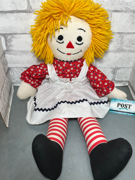 Homemade Raggedy Ann Doll