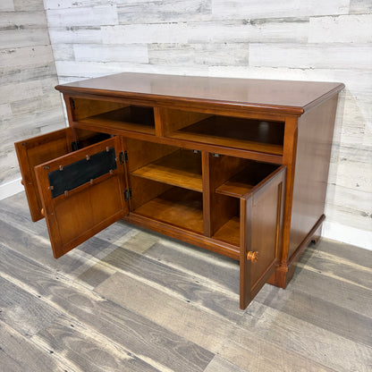 Wood & Stone Tv Stand